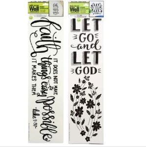 Main Street Wall Creations Inspirational and  Religious Wall Decals Removable‎